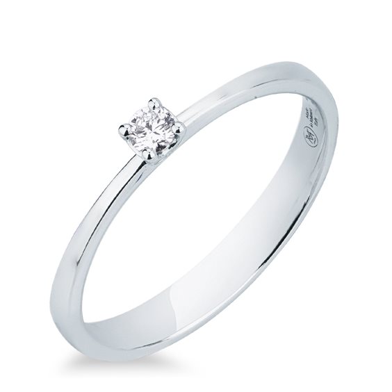 Anillo Mirco Visconti Mujer in Oro blanco Diamante 0.06 Ct GS103-06-13 - GS103-06-13